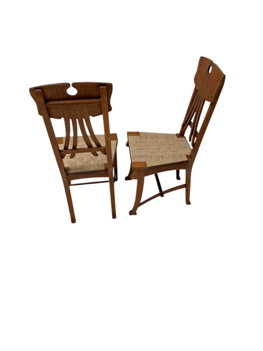 Chambre D'Artisan Chair by Gustave Serrurier-Bovy, 1895